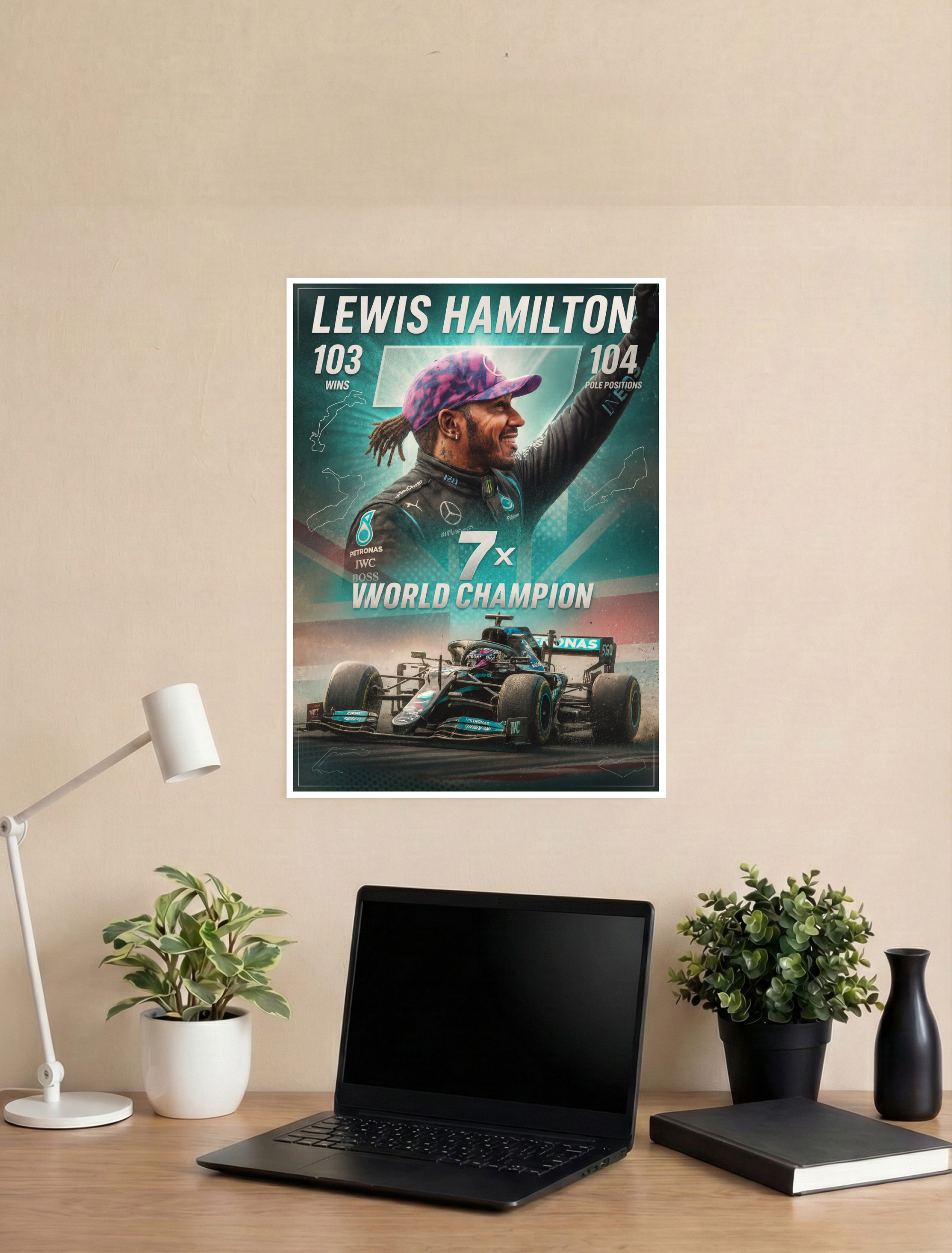 F1 CAR RACER LEWIS HAMILTON  | #146