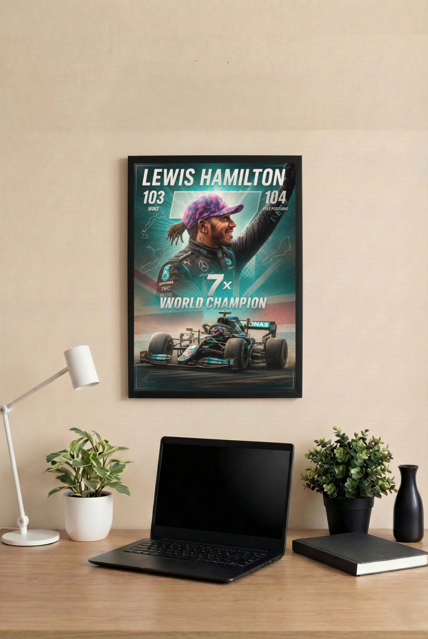 F1 CAR RACER LEWIS HAMILTON  | #146