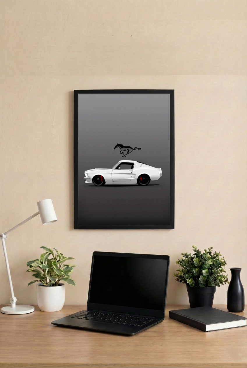 WHITE MUSTANG  | #171